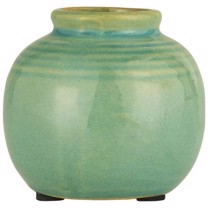 Ib laursen Vase mini Yrsa m/riller krakeleret glasur